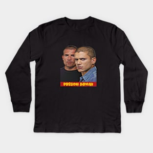 Prison break Kids Long Sleeve T-Shirt